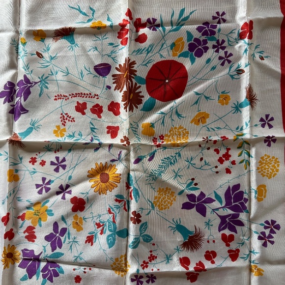 Vintage 1960's Nylon Scarf - Picture 2 of 4